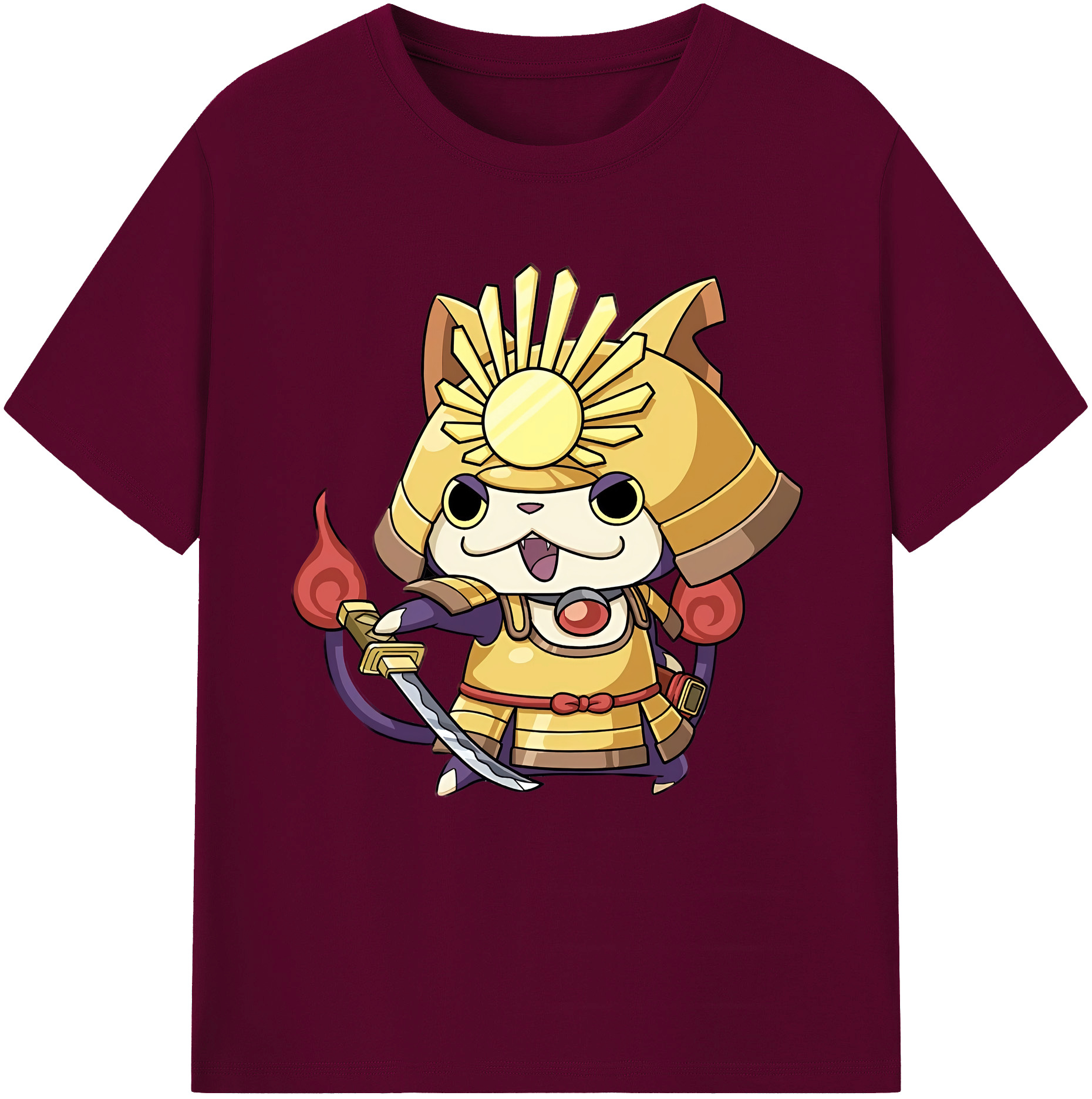（画像用） 妖怪ウォッチ Yo-kai Watch レディースカジュアルプリントTシャツ（綿100％）